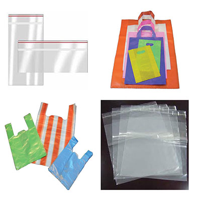 HDPE plastic bag